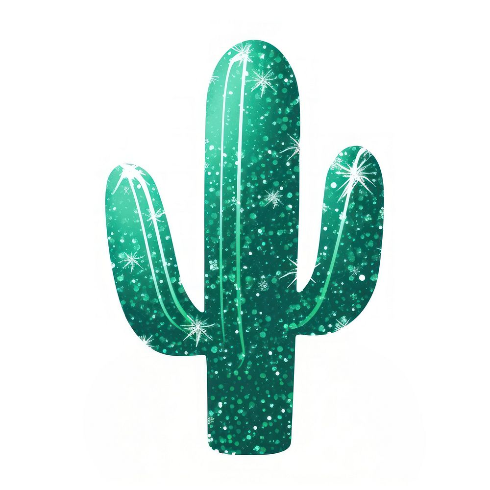 Cactus icon plant white background creativity.