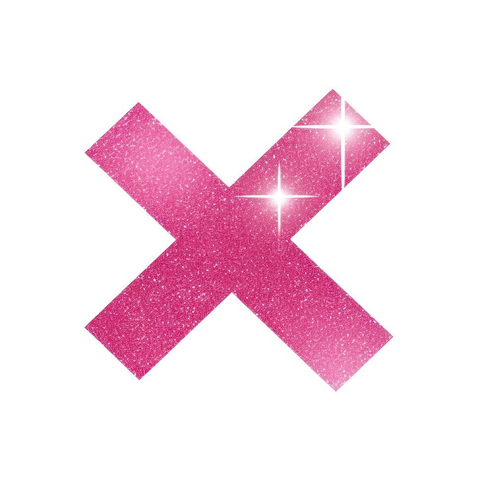 Color pink Hashtag icon glitter symbol shape.
