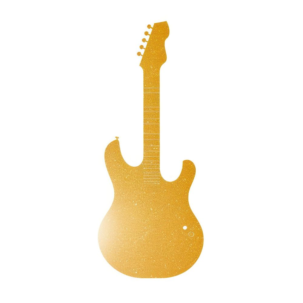 Guitar icon white background fretboard amplifier.