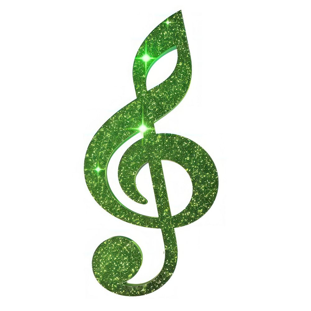Green Solkey music icon symbol logo white background.