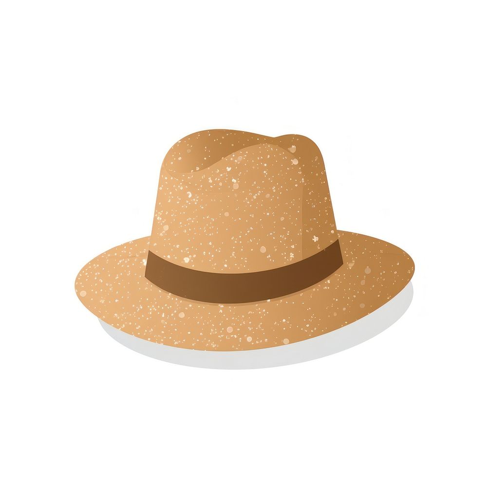 Hat icon white background headwear sombrero.