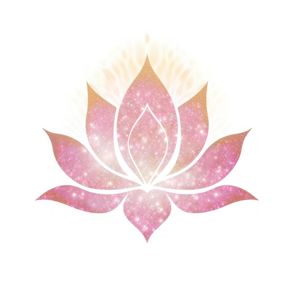 Lotus icon pattern flower petal.