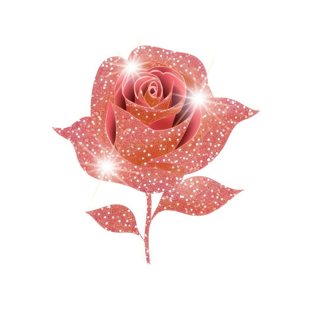 Rose icon flower petal plant.