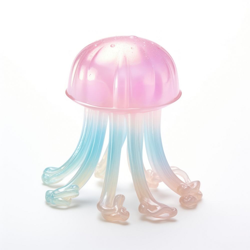 3d jelly fish jellyfish invertebrate translucent.
