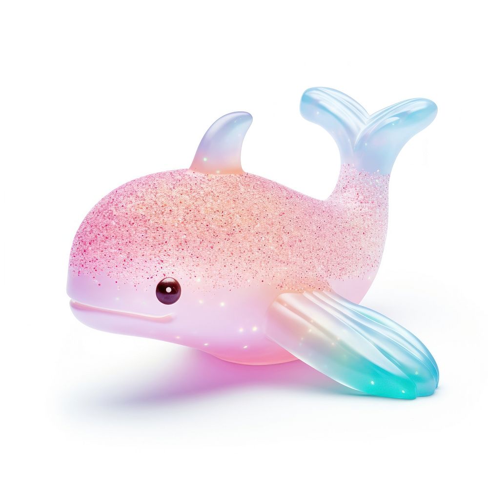 3d jelly whale animal mammal toy.