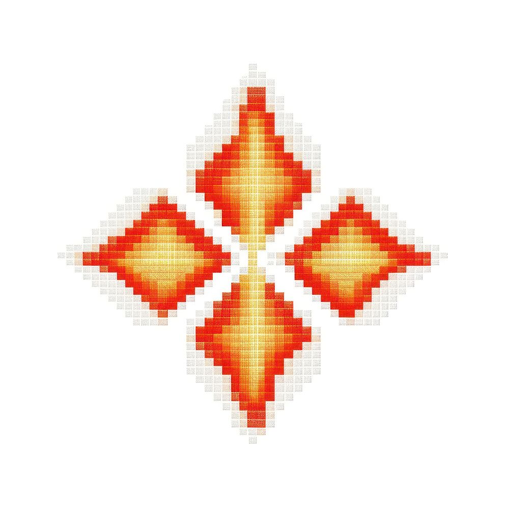 Cross stitch fire backgrounds textile pattern.