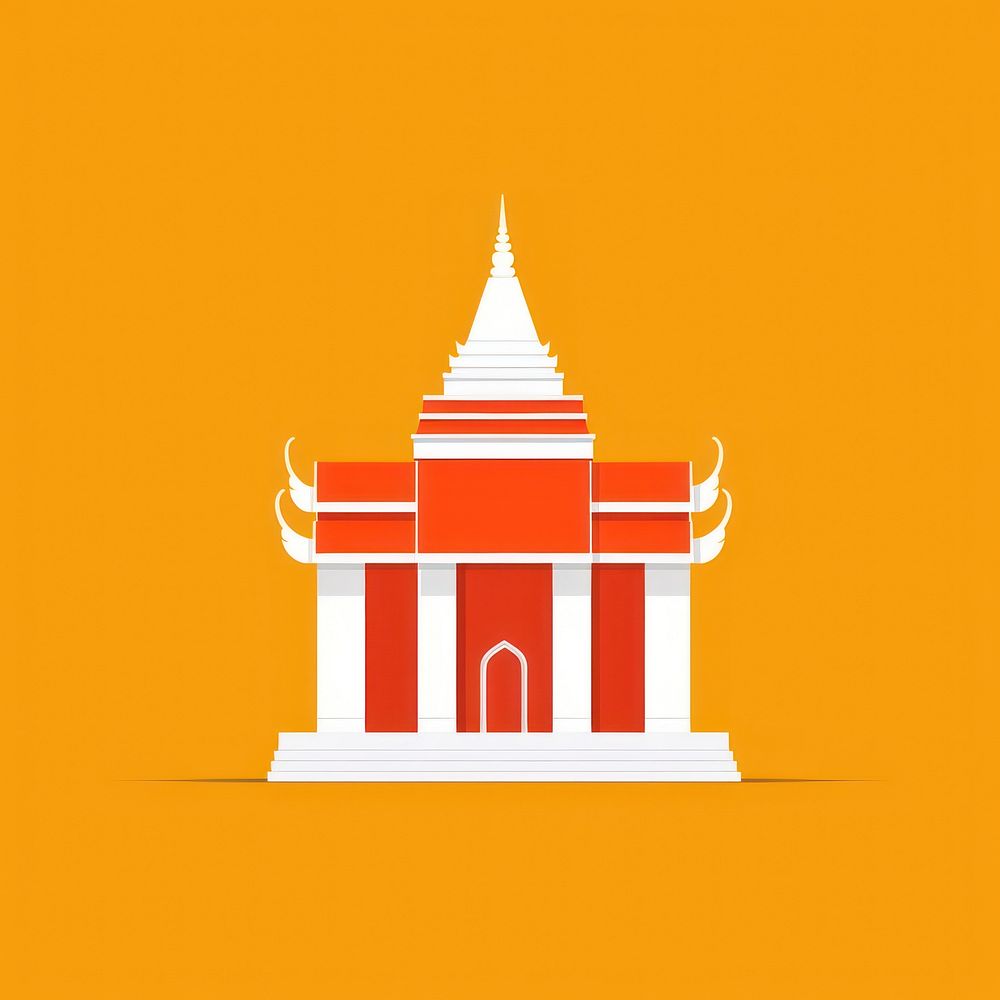 Thai temple spirituality architecture building.