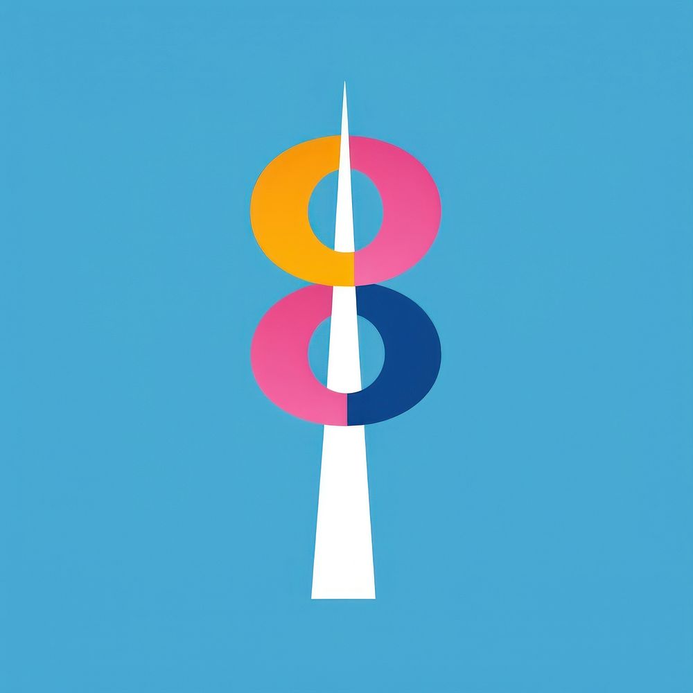 Twin Sky tower logo creativity cutlery.