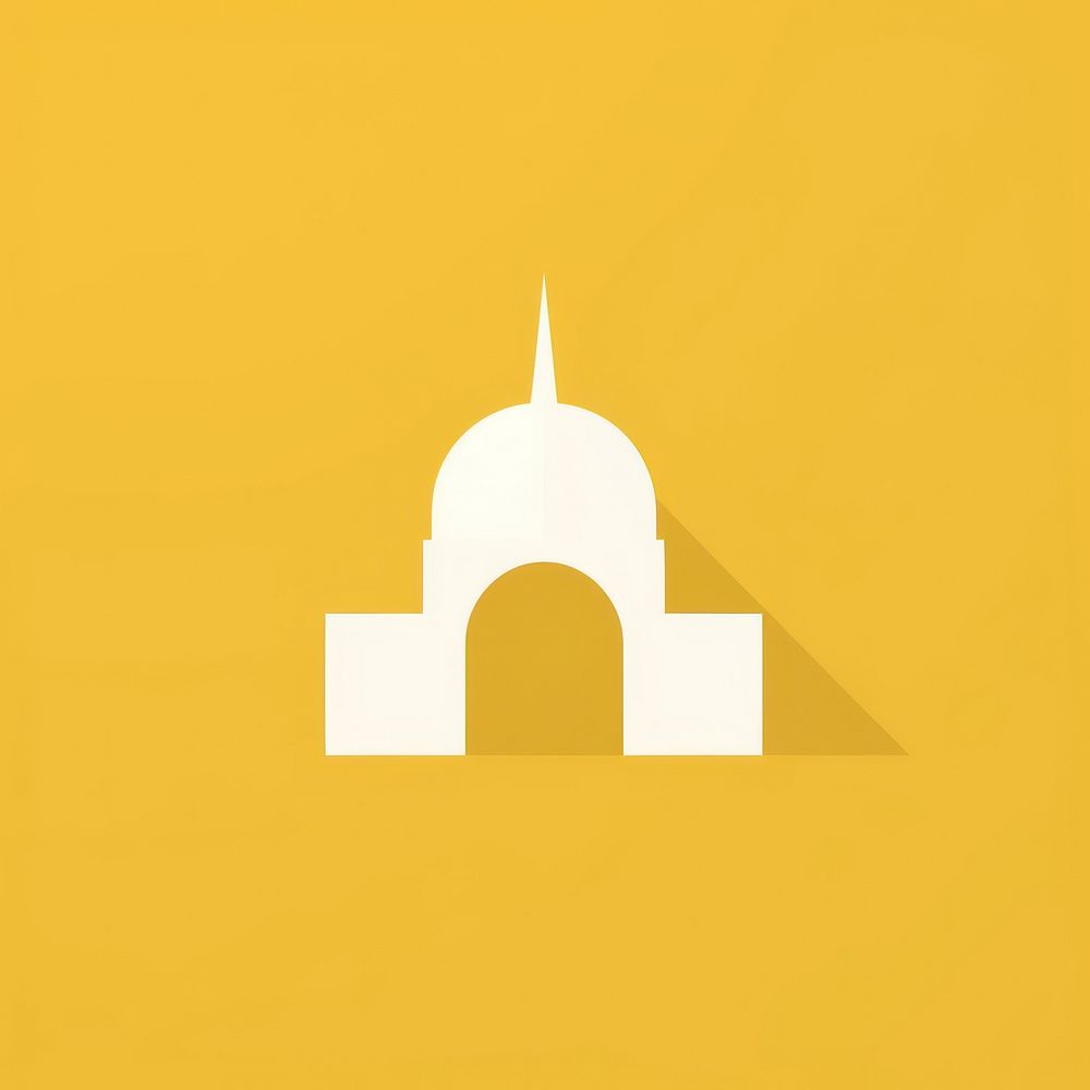 Mosque logo spirituality architecture.
