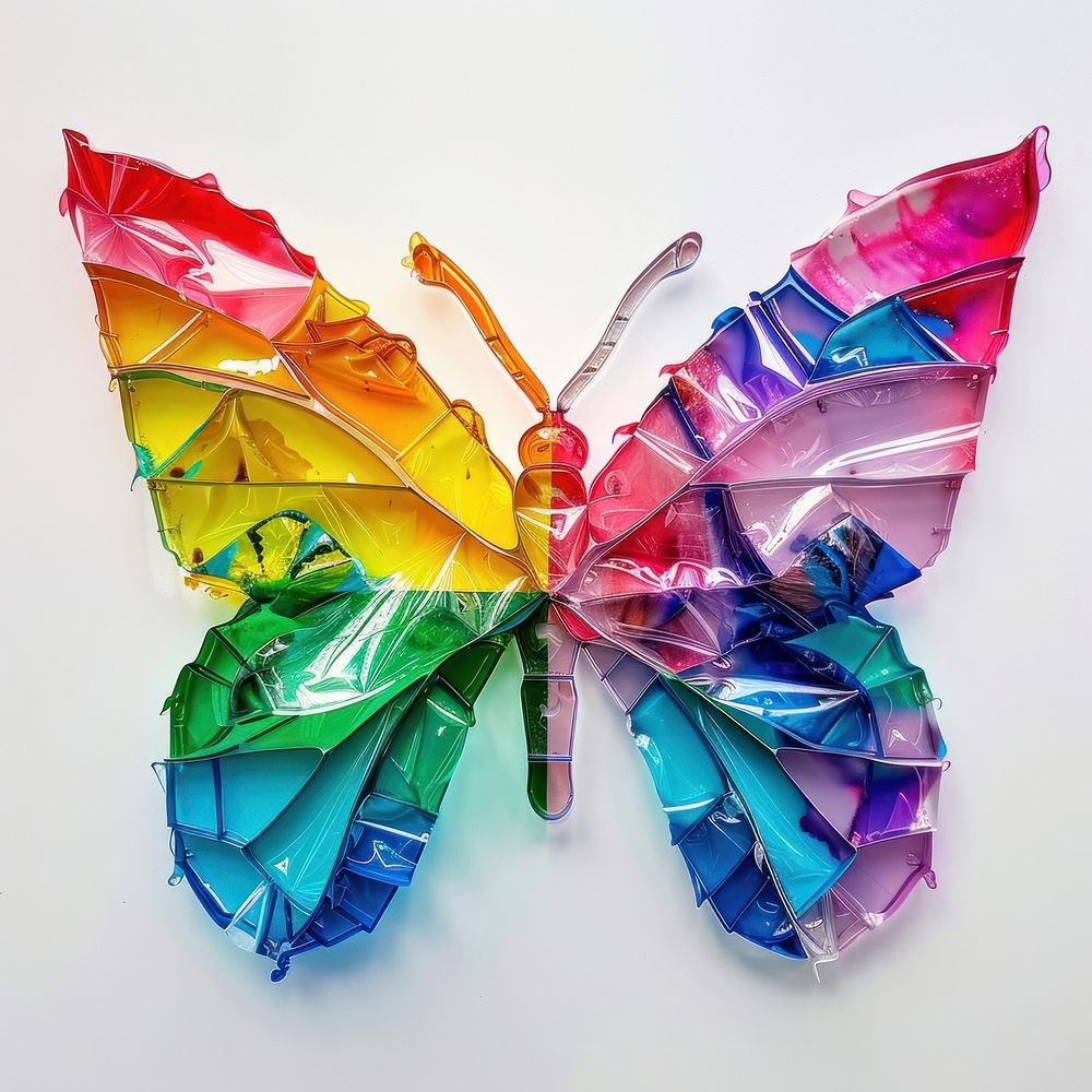 Butterfly art toy creativity.