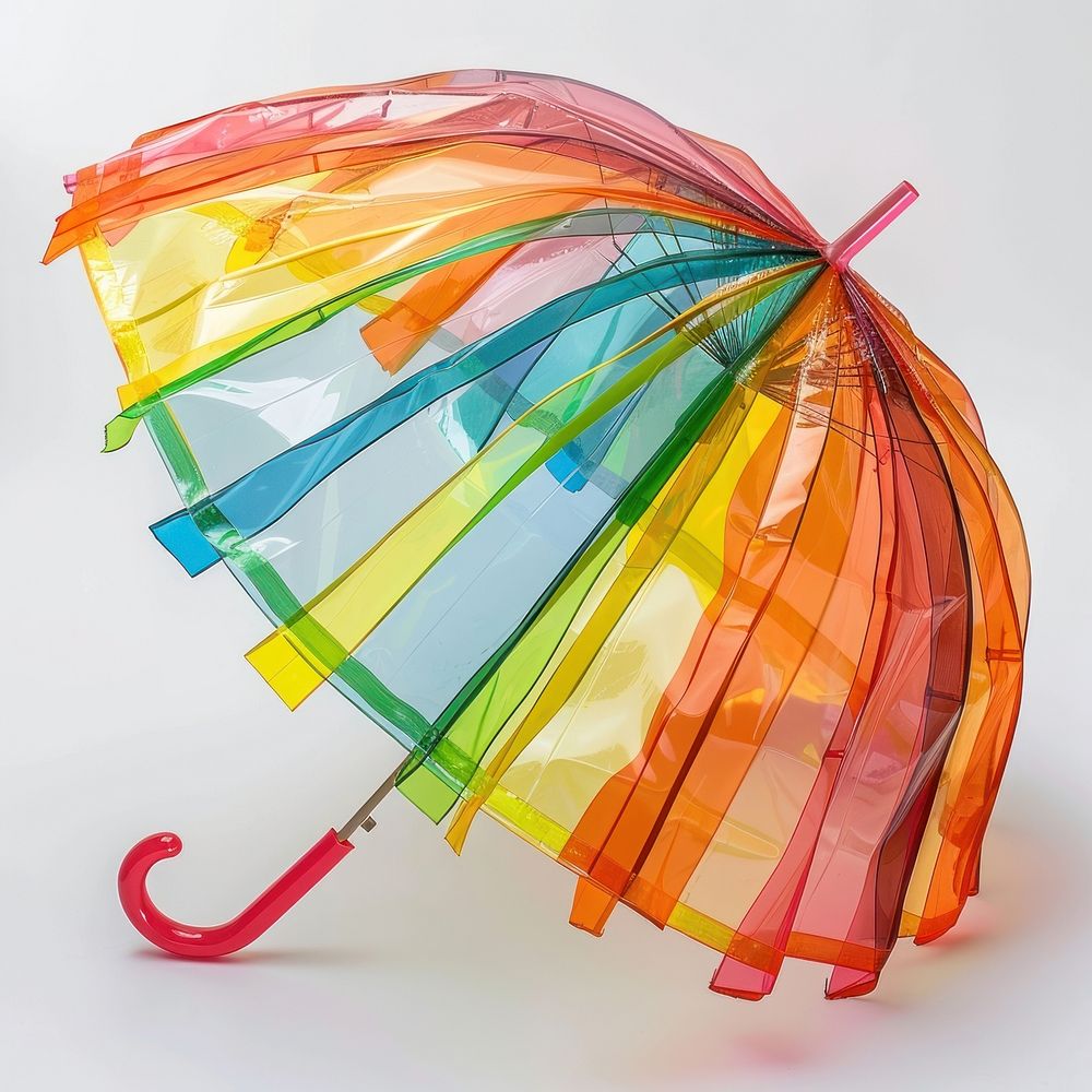 Umbrella white background protection variation.