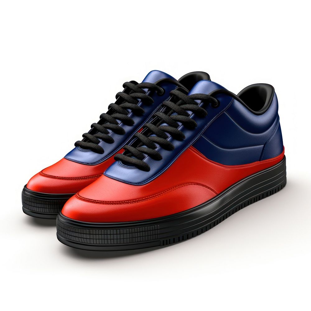 Black red blue Sneaker footwear sneaker shoe.