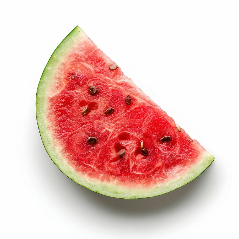 Watermelon slice fruit plant food.