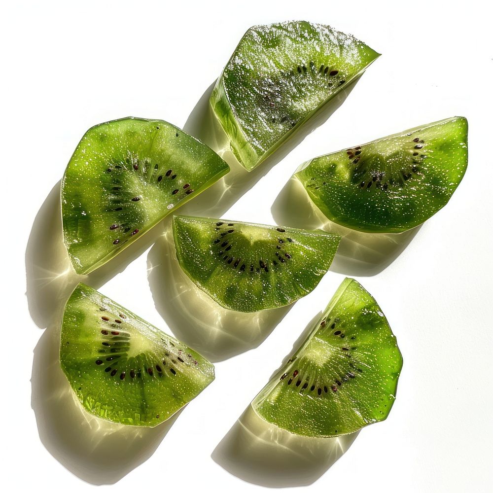 Giwi slices fruit plant food.