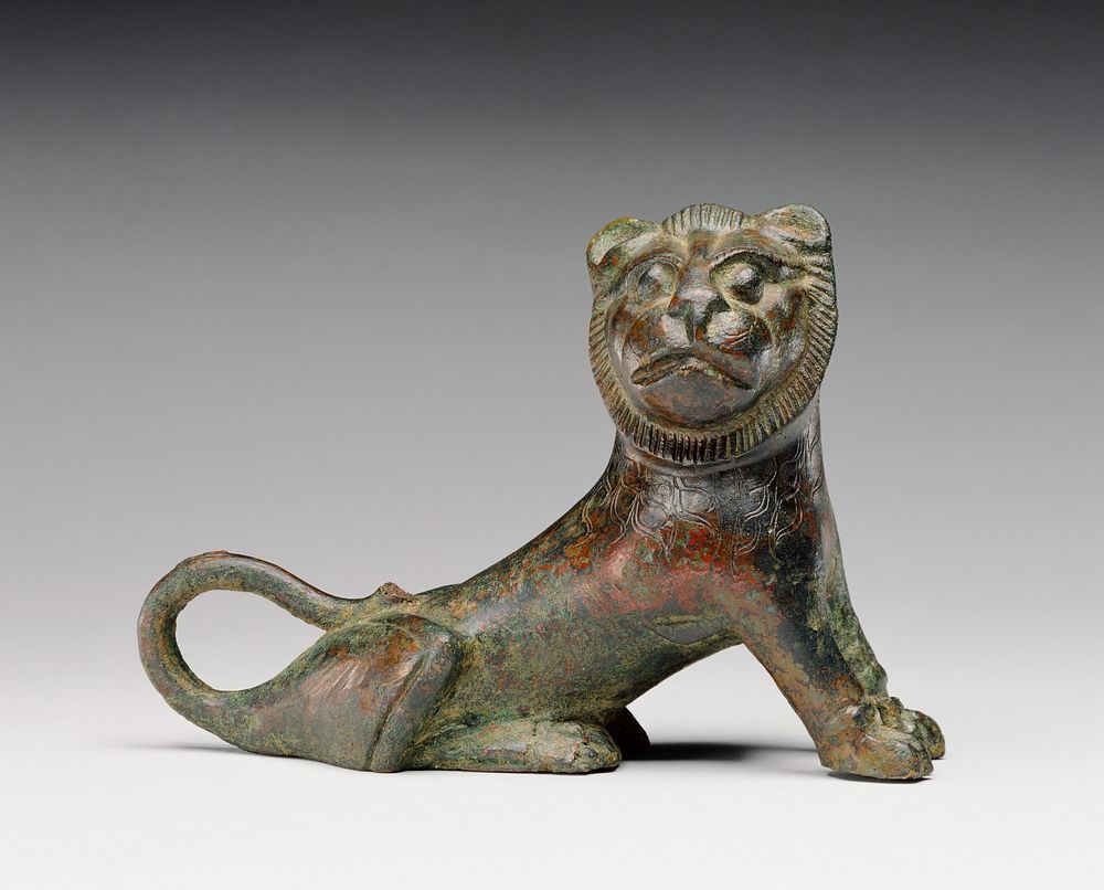 Statuette of a Seated Lion