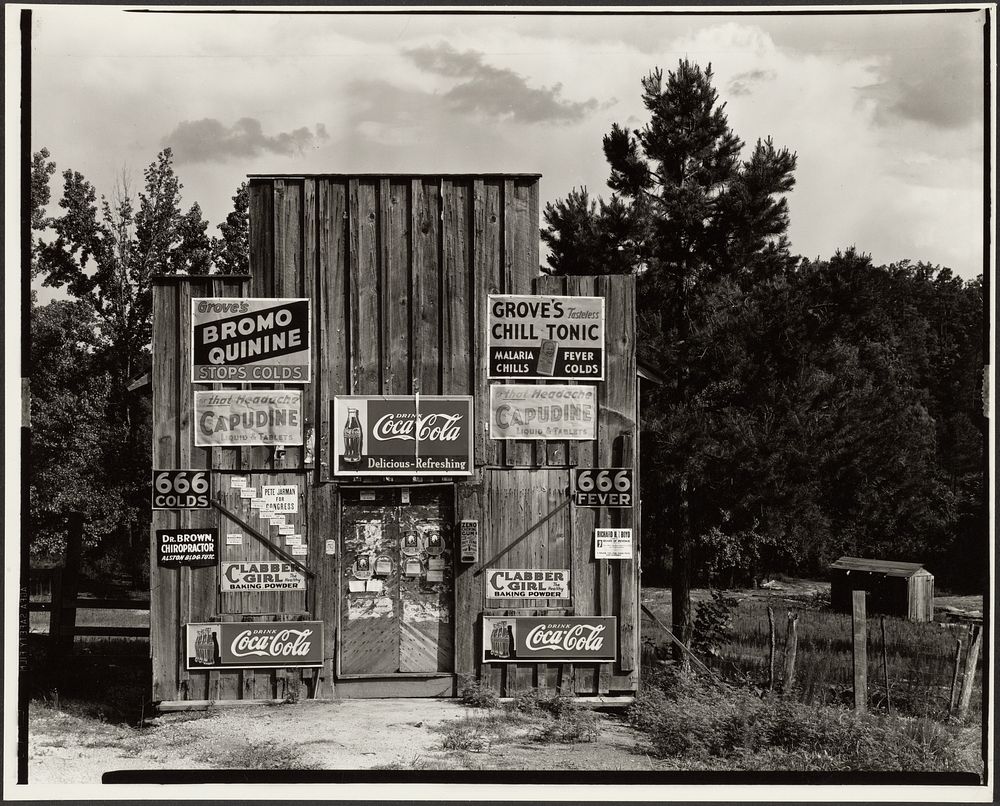 Roadside Store Between Tuscaloosa and Greensboro, Alabama by Walker Evans