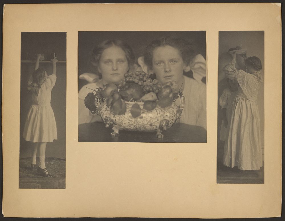 Margaret and Frances Boughton by Alice Boughton