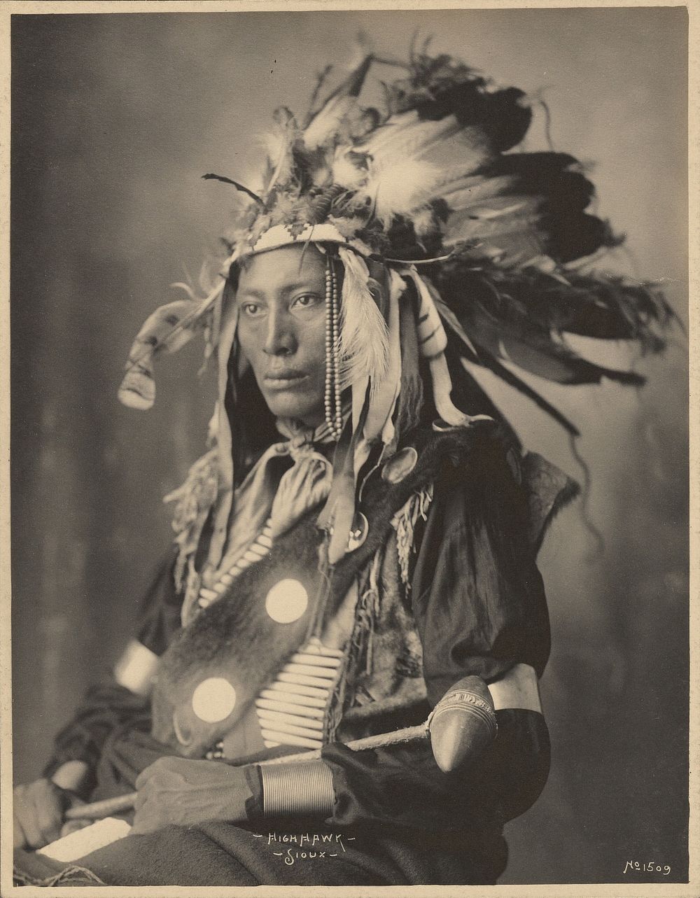 High Hawk, Sioux by Adolph F Muhr and Frank A Rinehart