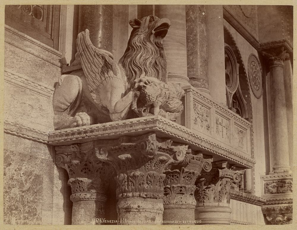 Venezia - San Marco facciata meridionale, dettaglio