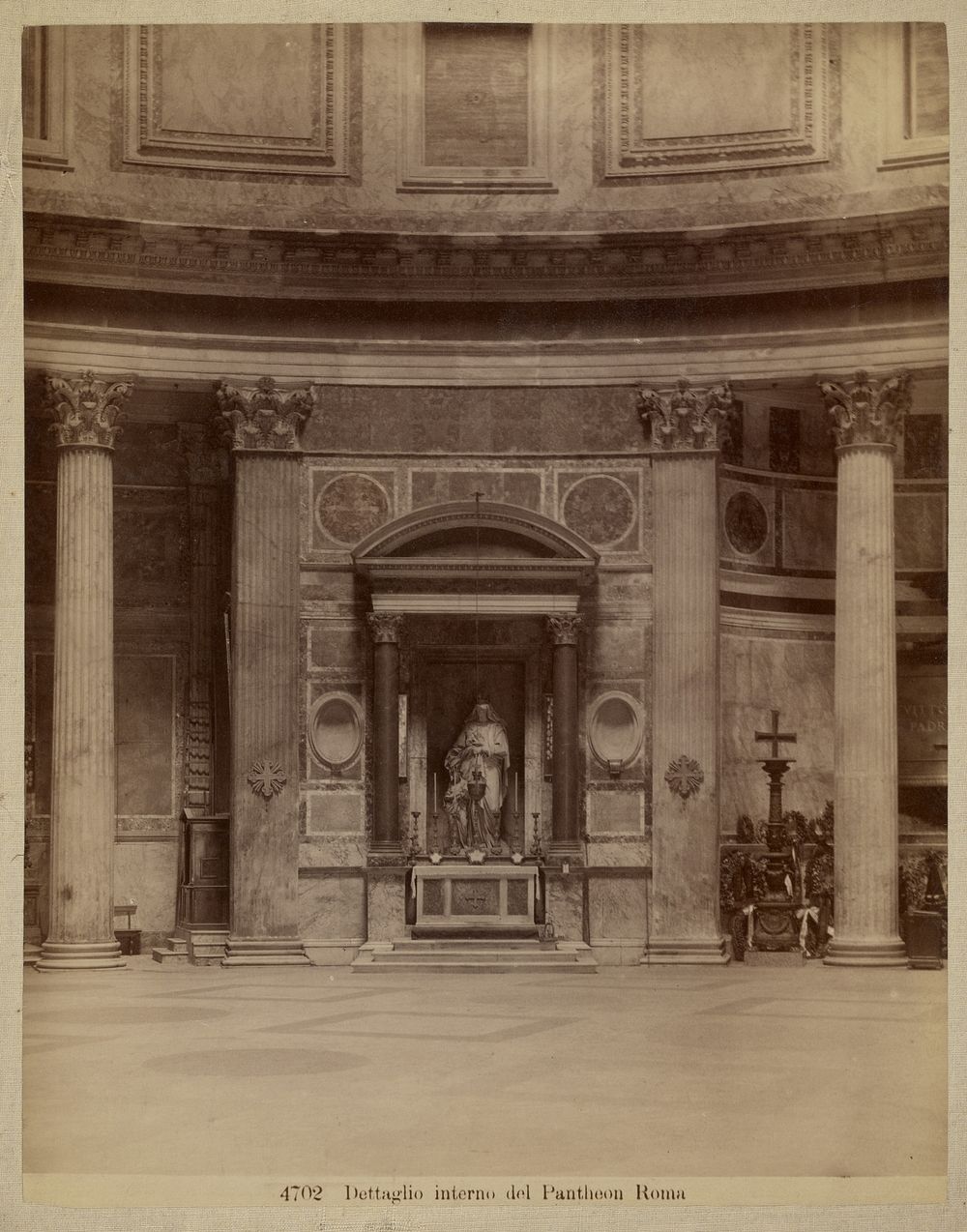 Dettaglio interno del Pantheon, Roma