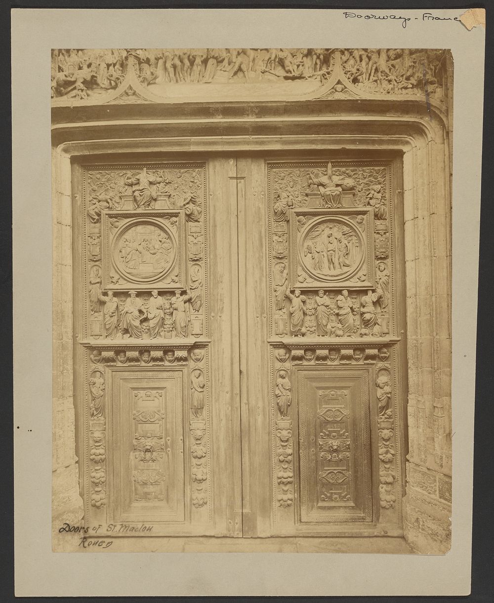 Doors of Church of Saint-Maclou, Rouen
