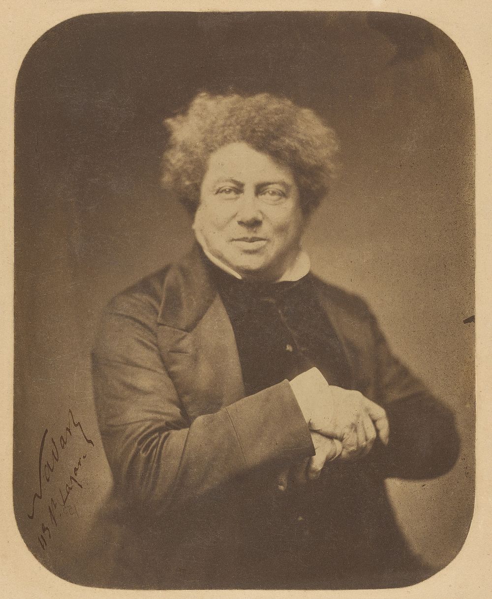 Alexander Dumas [père] (1802-1870) / Alexandre Dumas by Nadar Gaspard Félix Tournachon