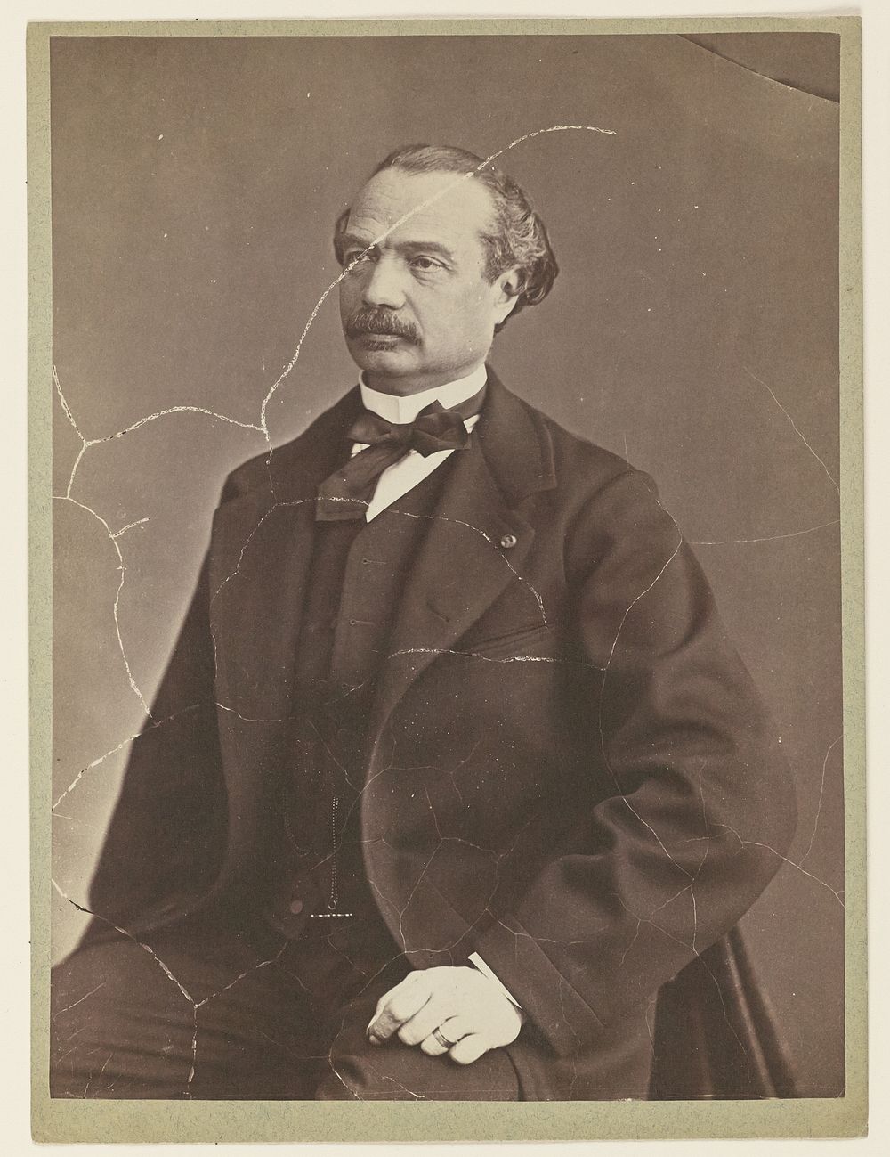 Auguste Maquet by Nadar Gaspard Félix Tournachon