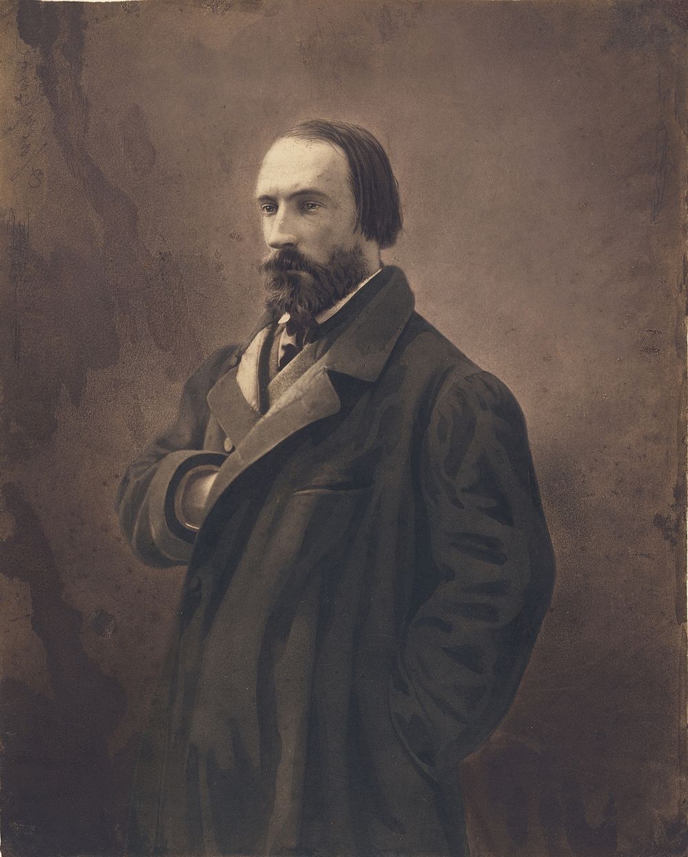 Auguste Vacquerie by Nadar Gaspard Félix Tournachon
