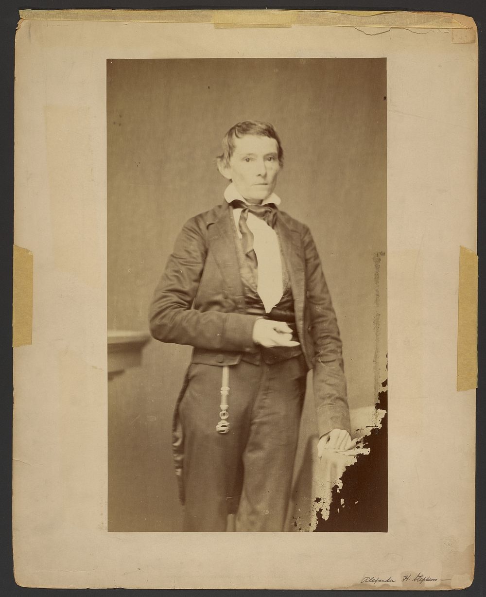 Portrait of Alexander H. Stephens