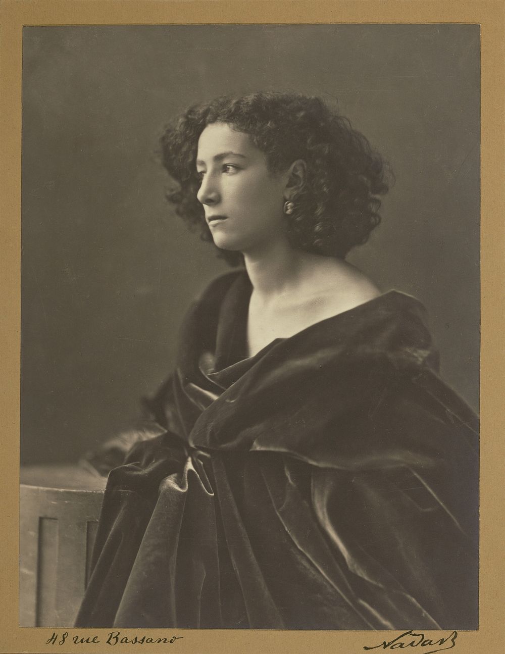 Sarah Bernhardt by Nadar Gaspard Félix Tournachon and Paul Nadar