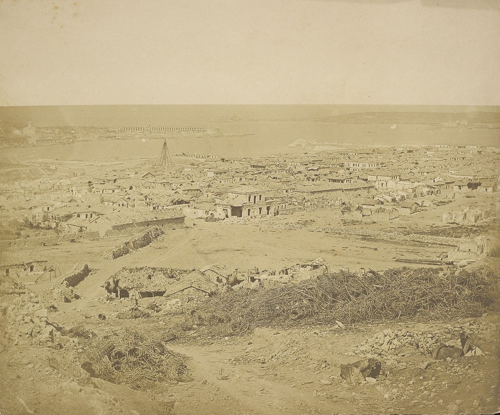 View of Sebastopol after the Fall, Taken from Malakoff by James Robertson and Felice Beato