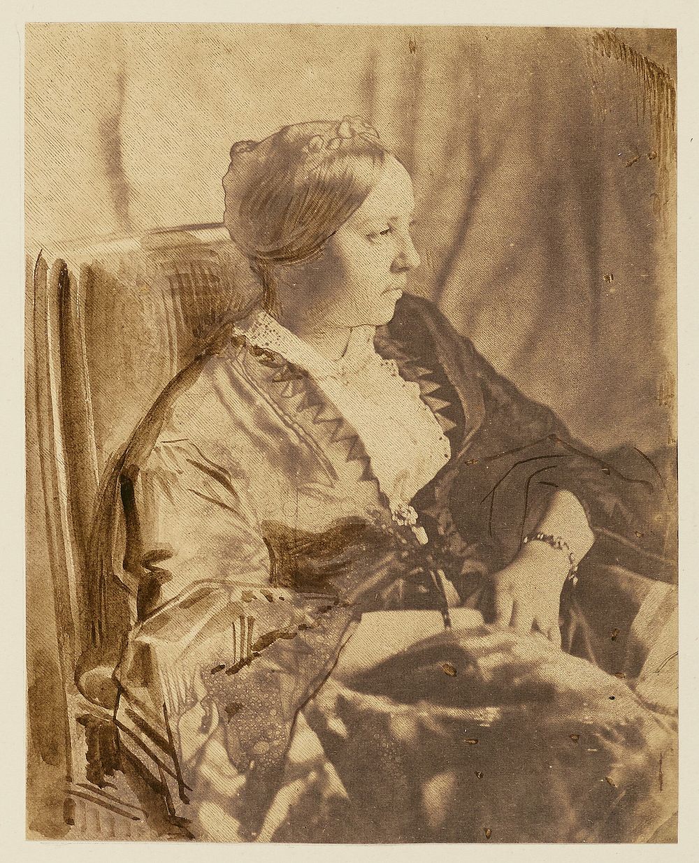 Madame Marie Benoist by Achille Devéria, Théodule Devéria and Octave Benoist