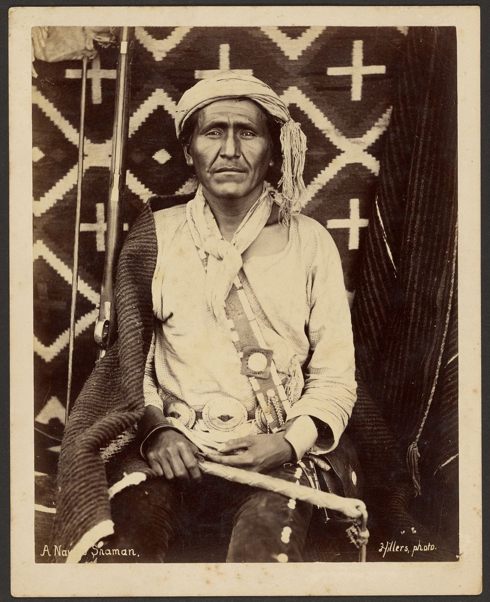 A Navajo Shaman by John K Hillers
