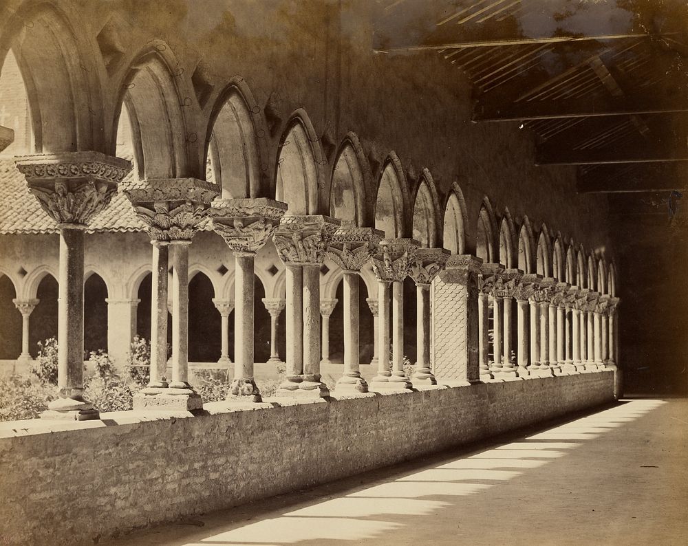 Moissac Cloister by Bisson Frères