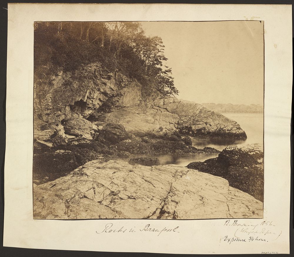Rocks in Barnpool by Benjamin Browning