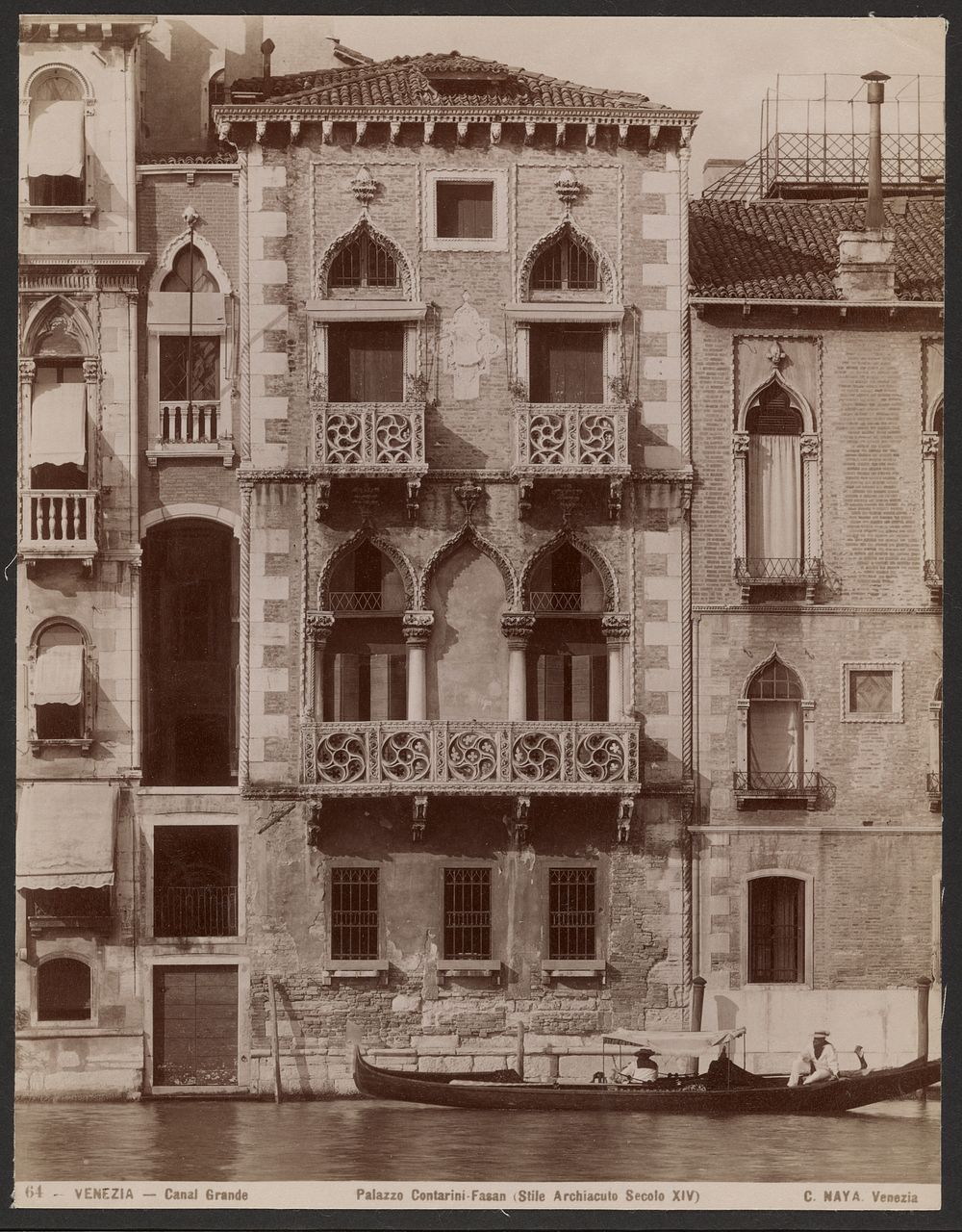 Palazzo Contarini-Fasan, Venice by Carlo Naya