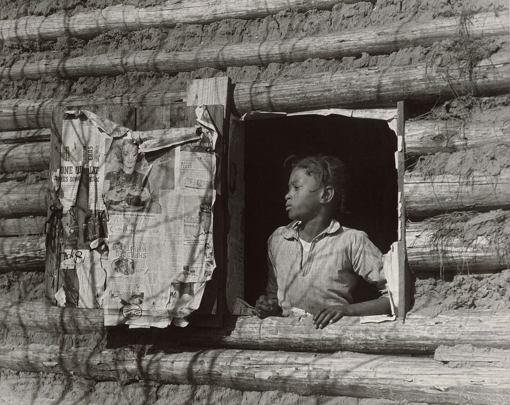 Girl at Gee's Bend by Arthur Rothstein