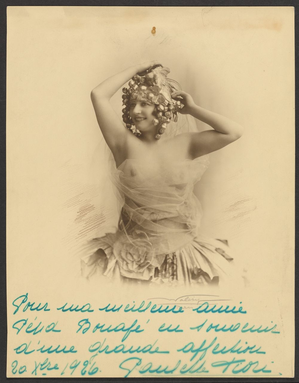 Paulette Tiori, Folies Bergere by Walery Stanislaw Julian Ignacy Count Ostrorog