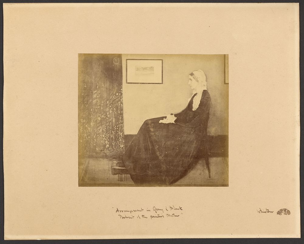 Arrangement in Grey and Black: Portrait of the Painter's Mother by John Robert Parsons
