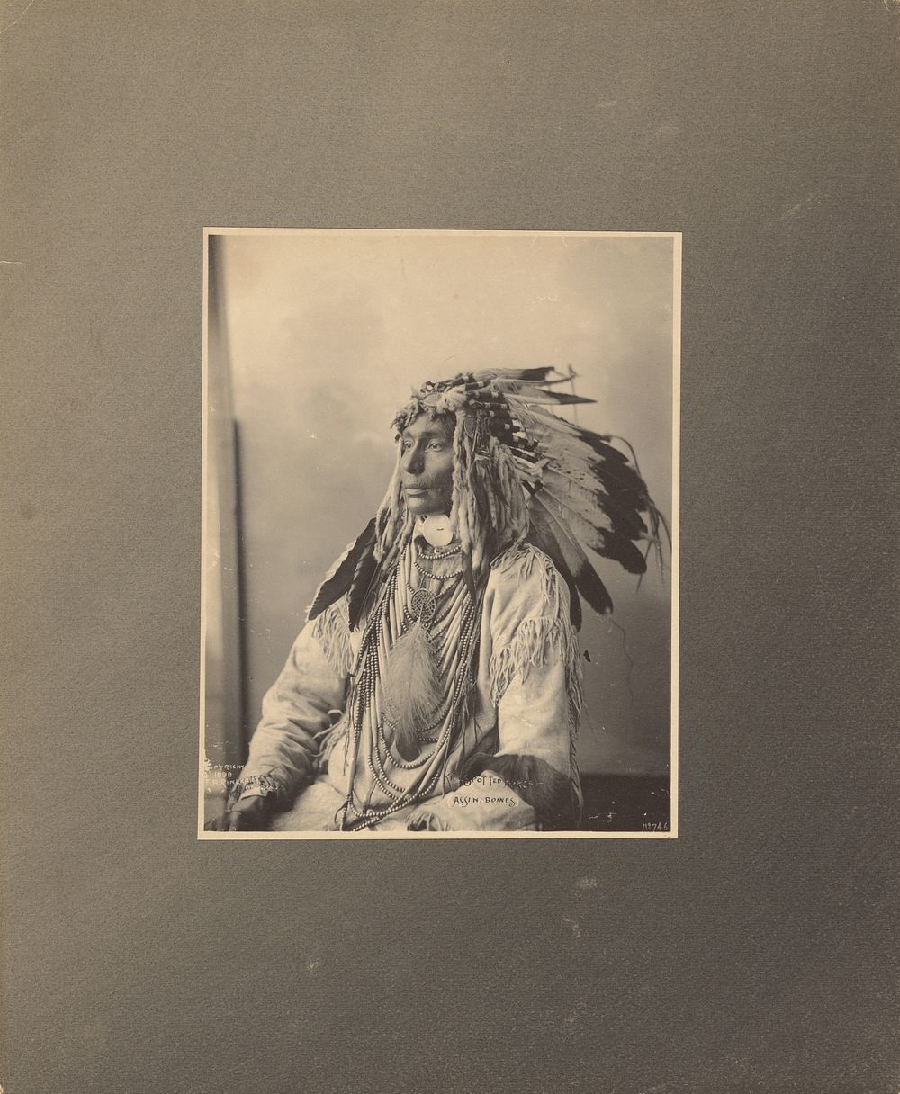 Kill Spotted Horse, Assiniboines by Adolph F Muhr and Frank A Rinehart