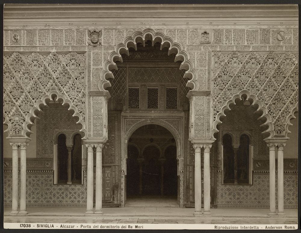 Alcazar, Doorway to the Bedroom of the Moorish Kings by James Anderson