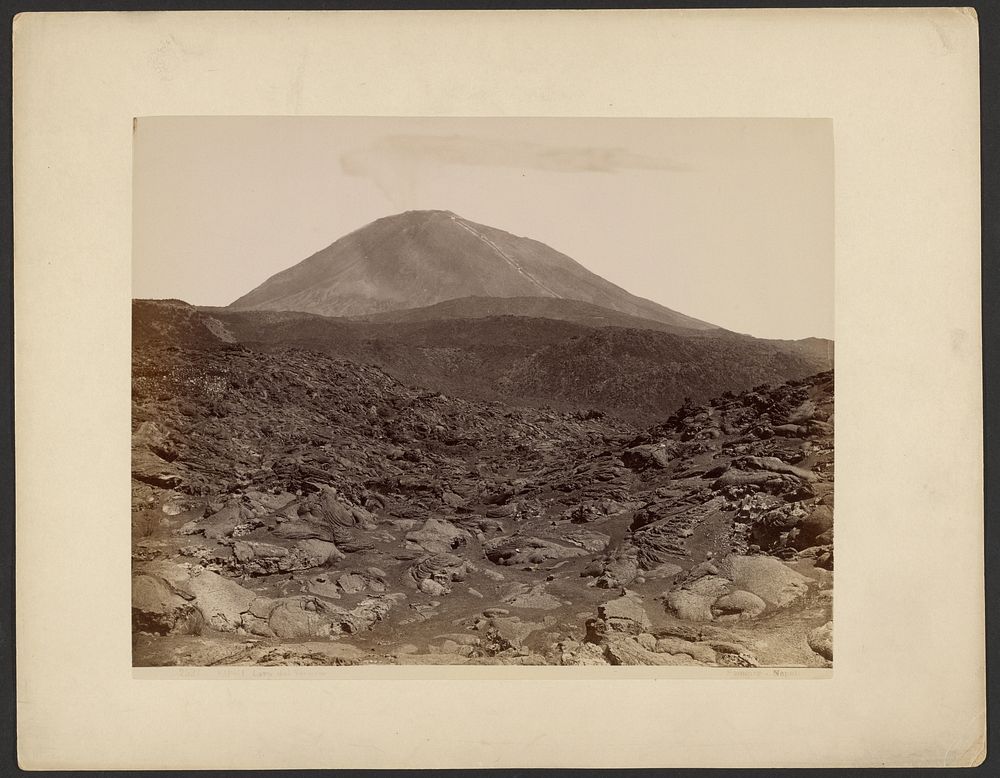 Mt. Vesuvius by Giorgio Sommer