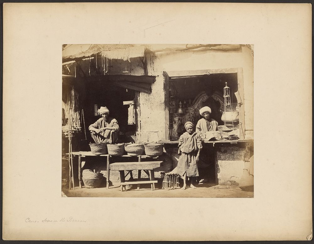 Cairo, Scene in the Bazaars by Wilhelm Hammerschmidt