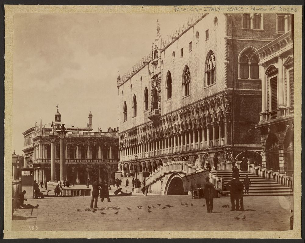 Doges' Palace, Venice by Giovanni Battista Brusa