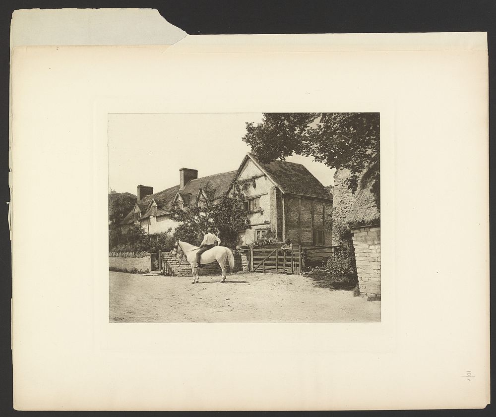 Mary Arden's Cottage by Dr James Leon Williams