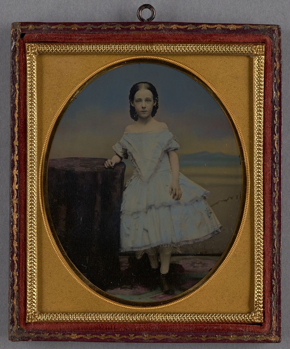 Portrait of a Young Girl by G and D Hay