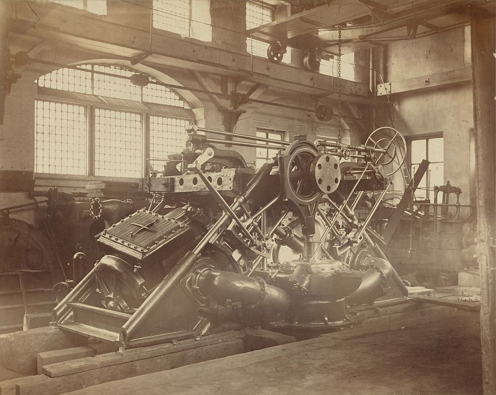 Machinery in Factory by Thomas Annan