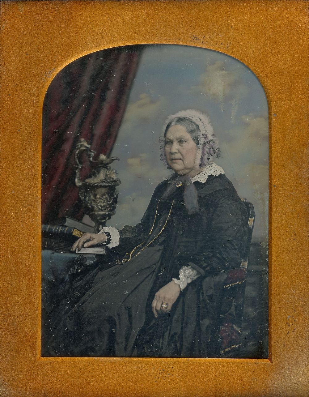 Portrait of a Seated Elderly Woman by William Edward Kilburn
