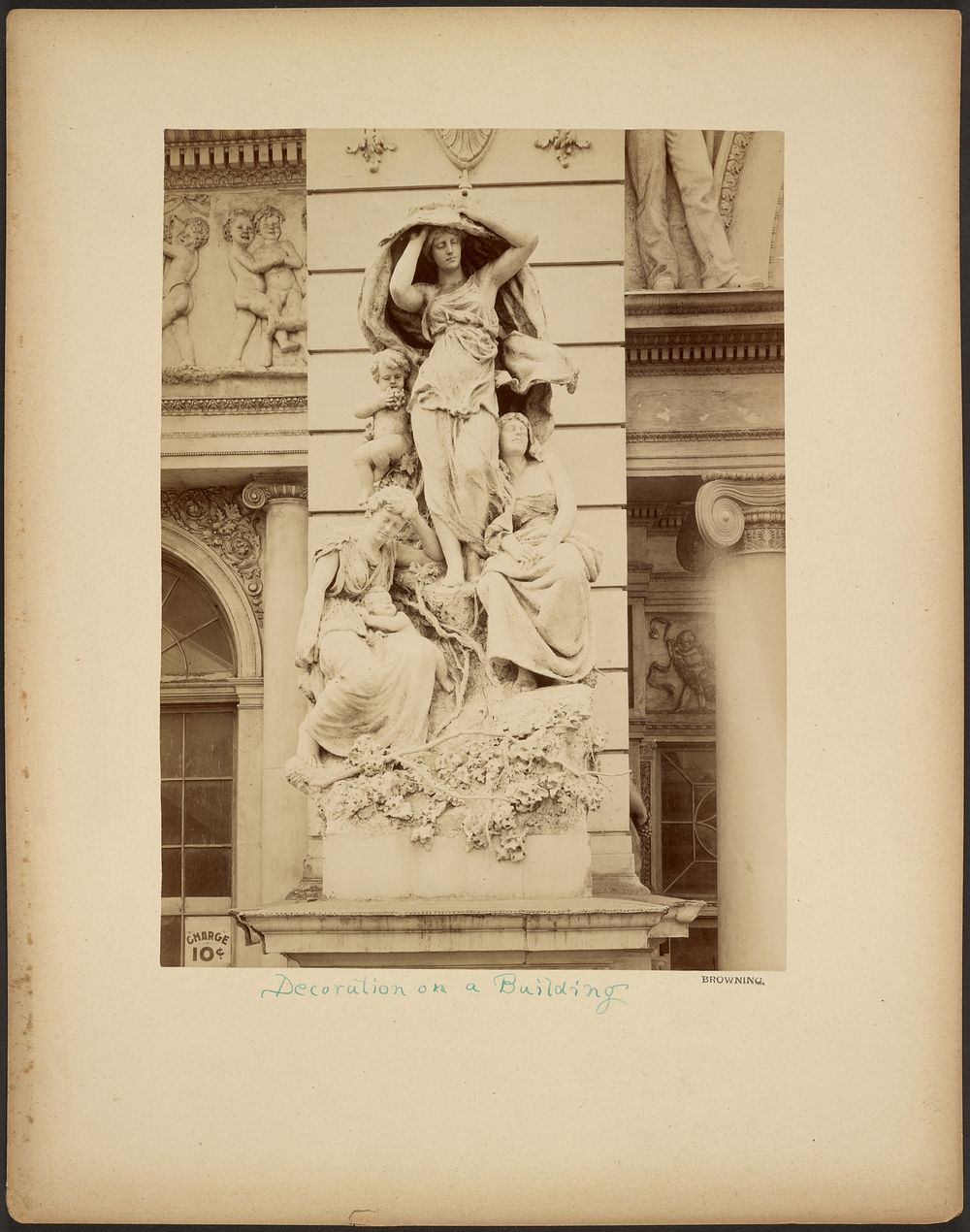 Decoration on a Building by Browning