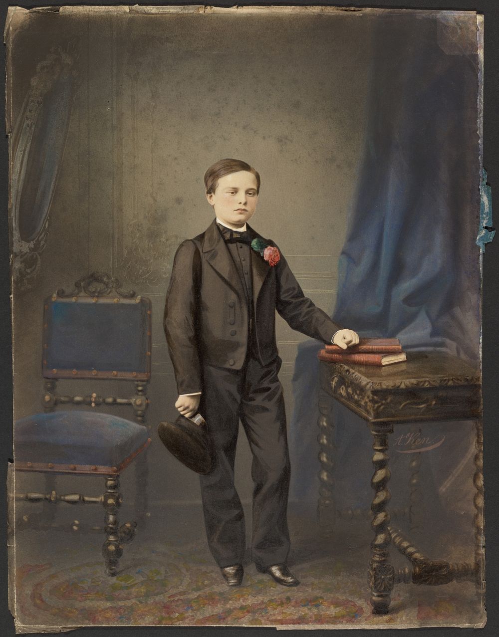 Portrait of a Young Boy by Alexandre Ken